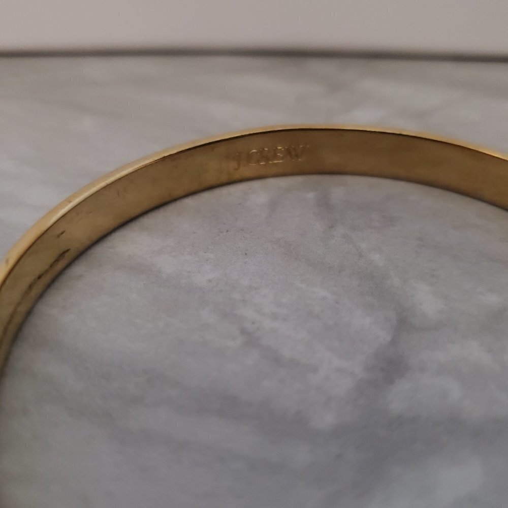 ✨ Vintage Y2k 00s 2000's J. Crew Grey Skinny Bangle ✨ - Picture 7 of 8